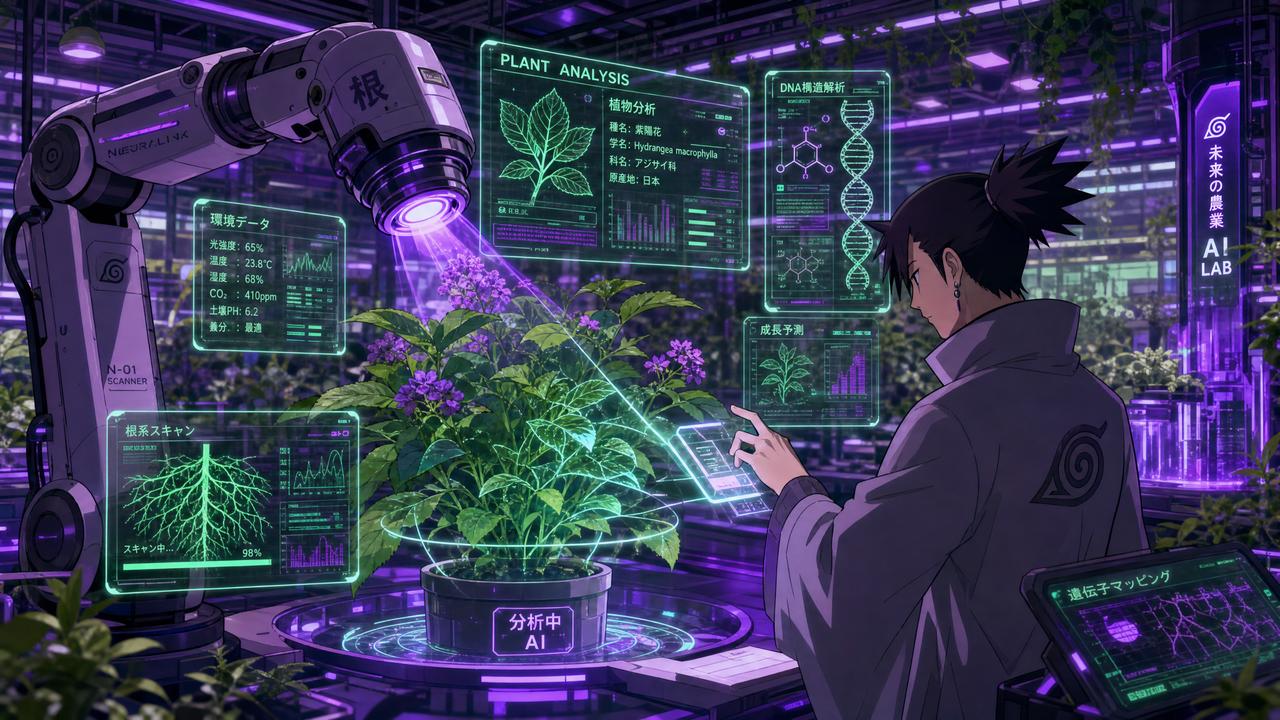 大奶AI识别10000种植物 - 植物视频展示